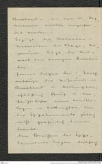 Nachlass Franz Steindachner, Brief von Höhnel an Franz Steindachner (Oktober 1905), Inv.Nr. 230.02, Seite 2